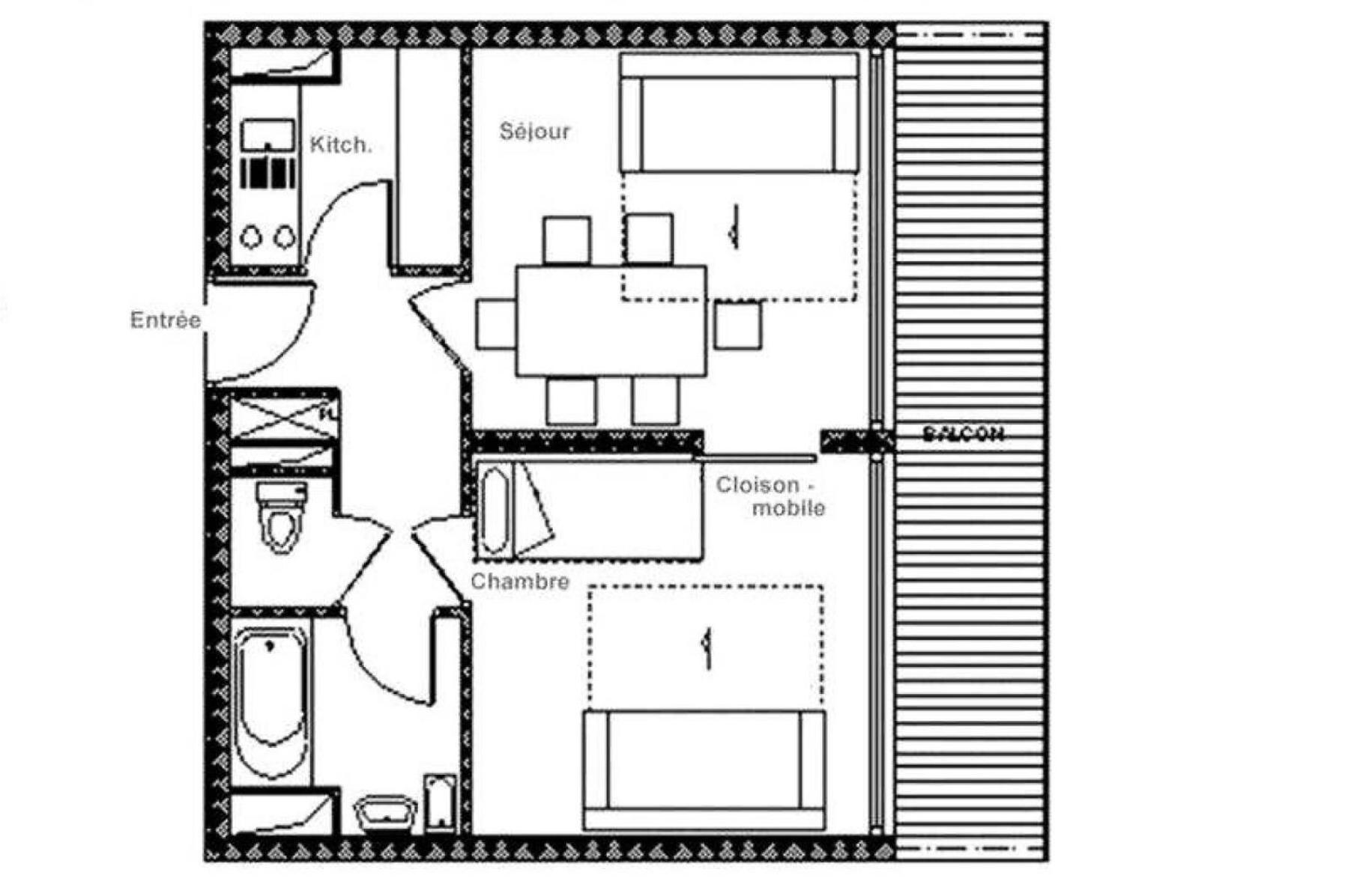 Residence Aravis - Appartement Lumineux & Spacieux - Ski Aux Pieds - Balcon Mae-3464 Saint-Martin-de-Belleville Eksteriør bilde